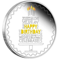 Happy Birthday 2022 1oz Silver Proof Coin