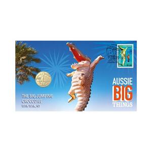 Aussie Big Things - Big Jumping Crocodile 2023 $1 RAM PNC