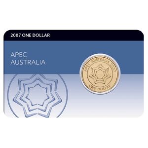 APEC Australia 2007 $1 Coin Pack (Downies)