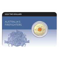 2020 Firefighter Coloured $2 Coin Pack (Downies)