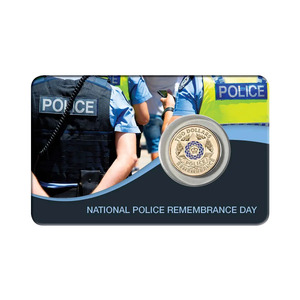 2019 $2 Coloured Police Remembrance Coin Pack (Second Edition) (Downies)