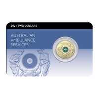 2021 $2 Australian Ambulance Services Coin Pack (First Edition) (Downies)